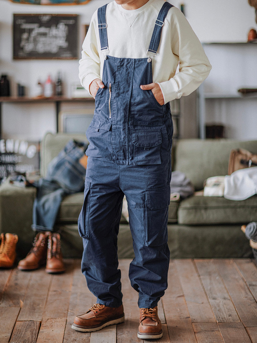 Sylvain | Loose Overalls with Multiple Pockets – Casual and Functional Style