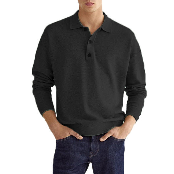 TrendAura | Polo - Long sleeve polo for men