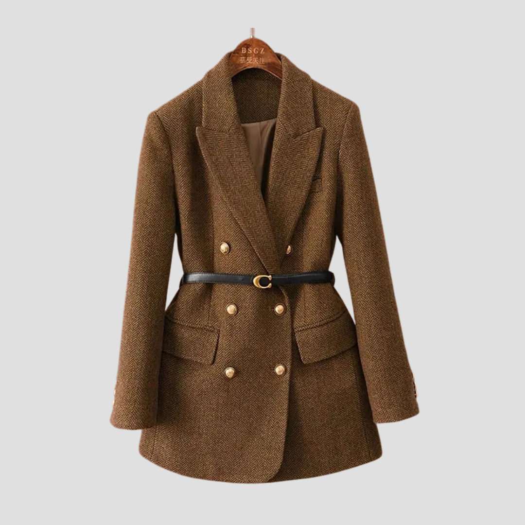 Women’s Stylish Double-Breasted Coat | Classic