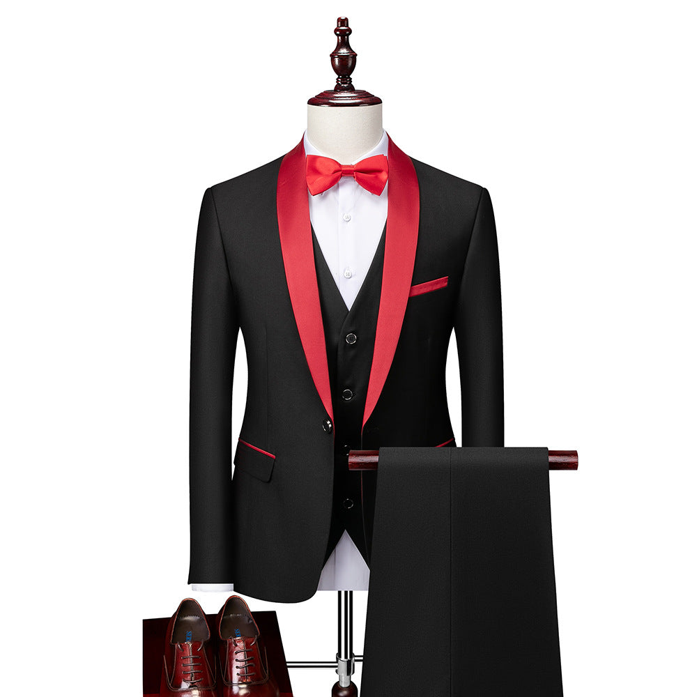 Viktor | Slim fit 3-piece suit set for men