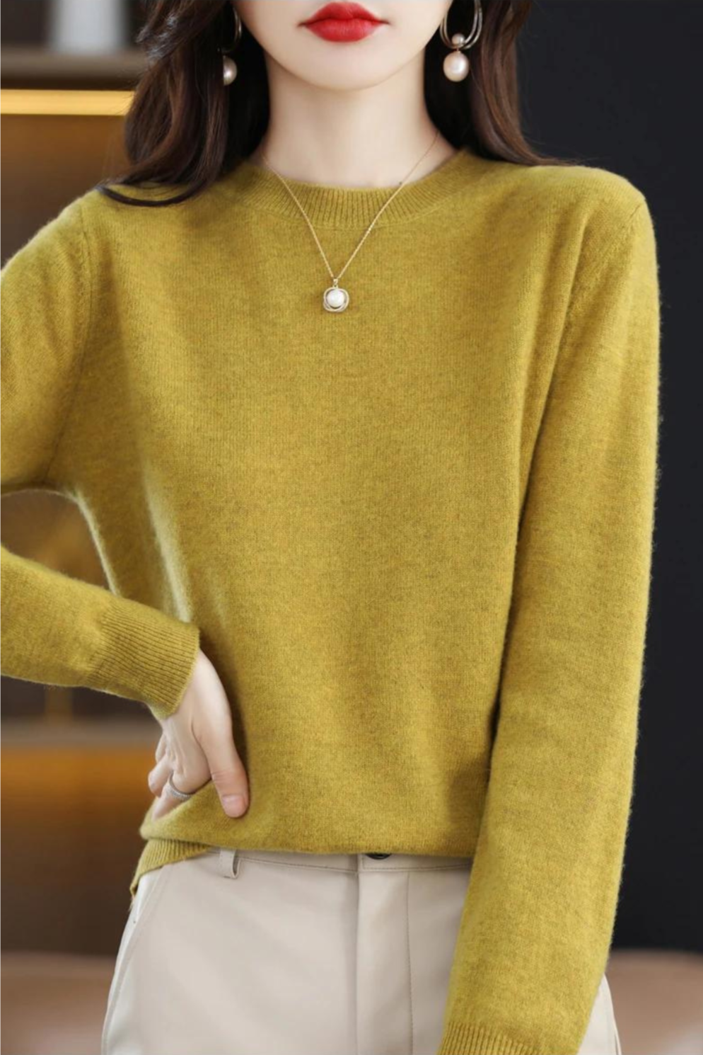 Daina | Classic wool sweaters for women