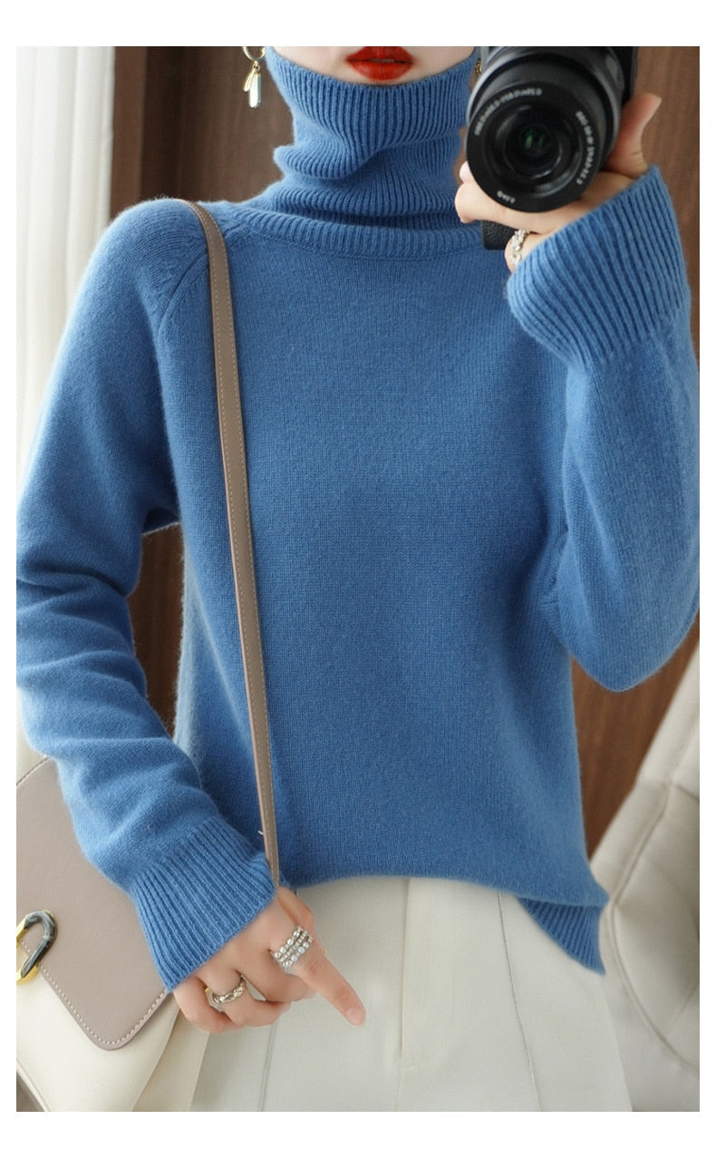 SoftWarm | Cashmere knit sweater