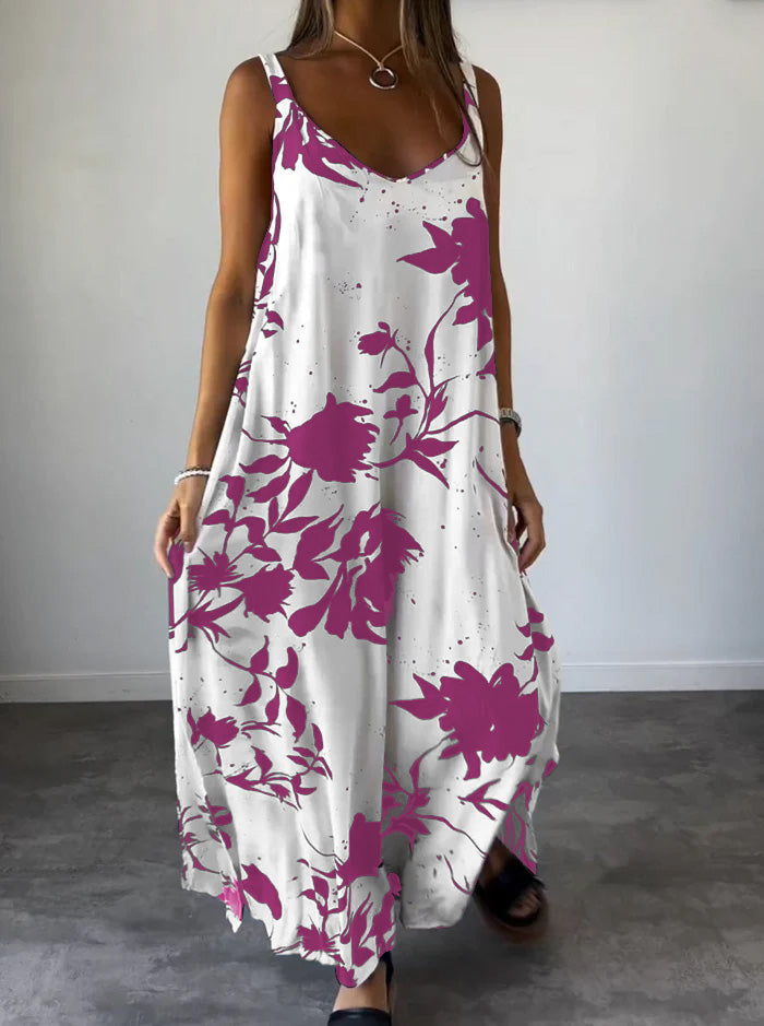 Eva | Elegant women's dress with print
