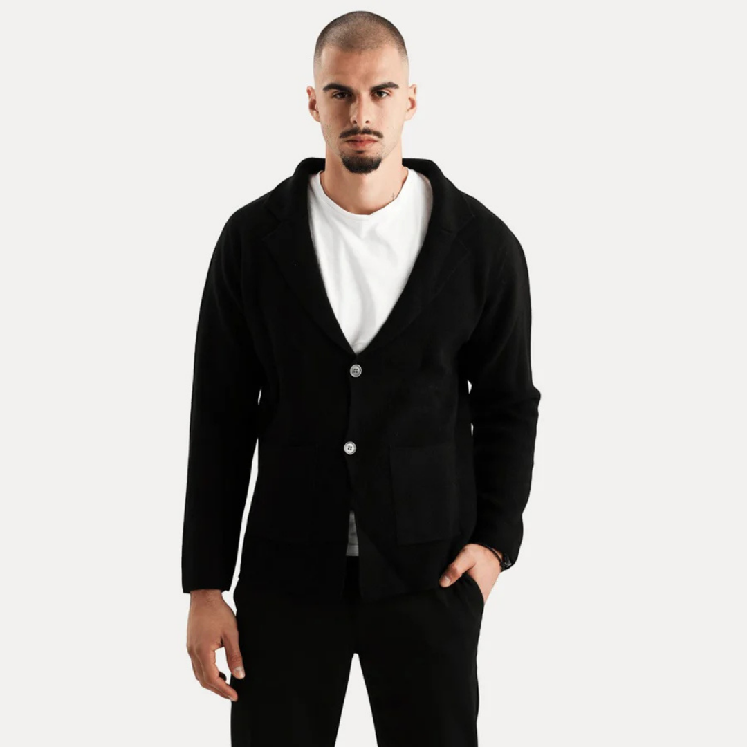 Warm long-sleeve vest for men | Winter