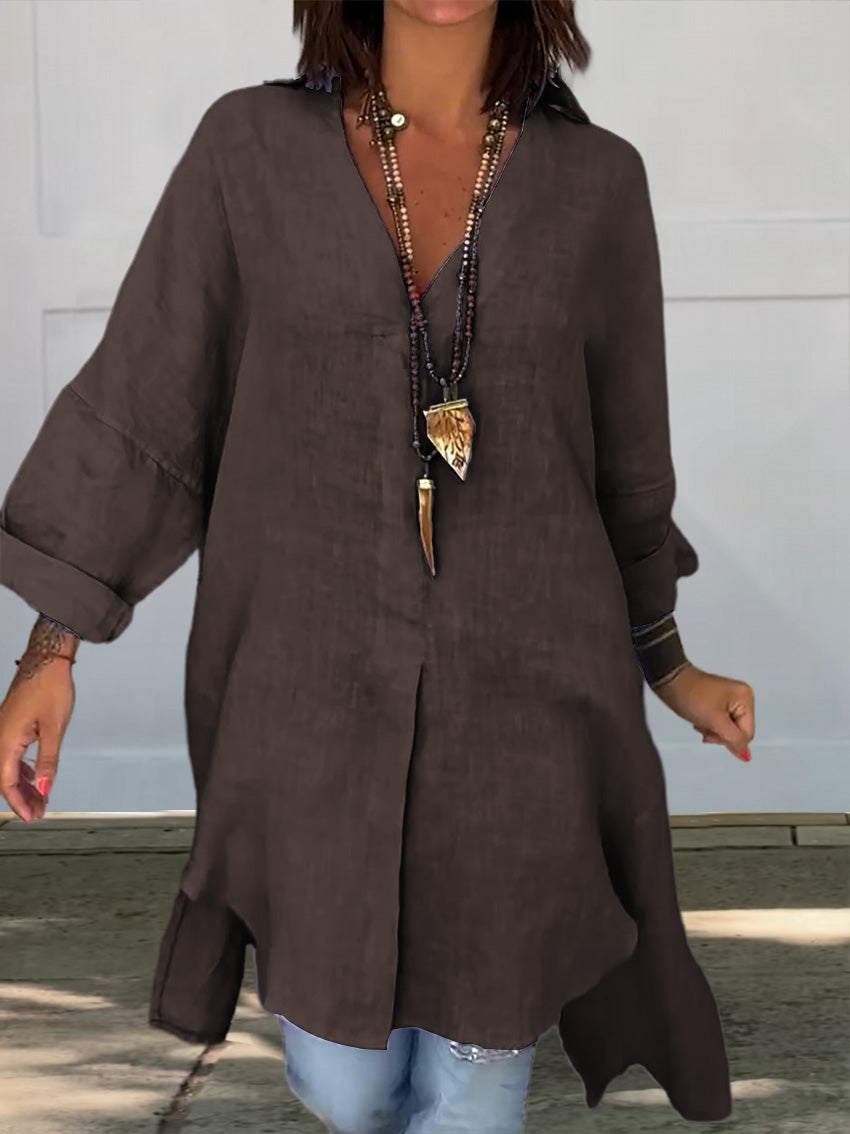 Comfortable and elegant shirt dress for any occasion