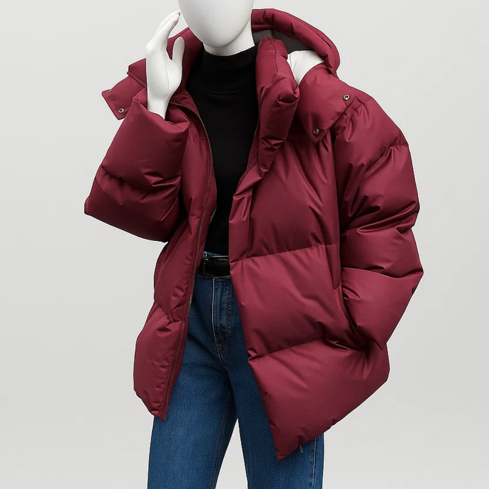 Women’s Short Puffer Jacket | Lightweight
