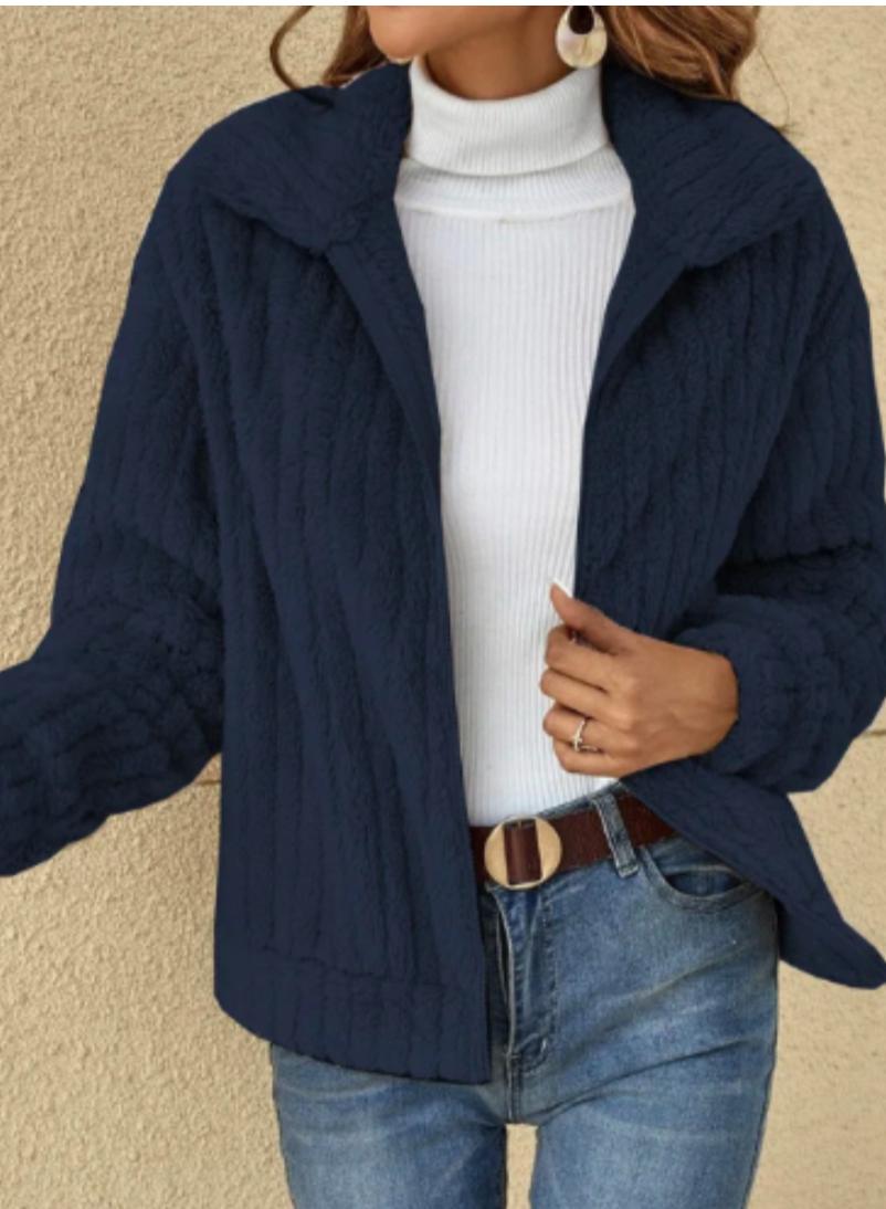 Warm and ultimate plush cardigan for women