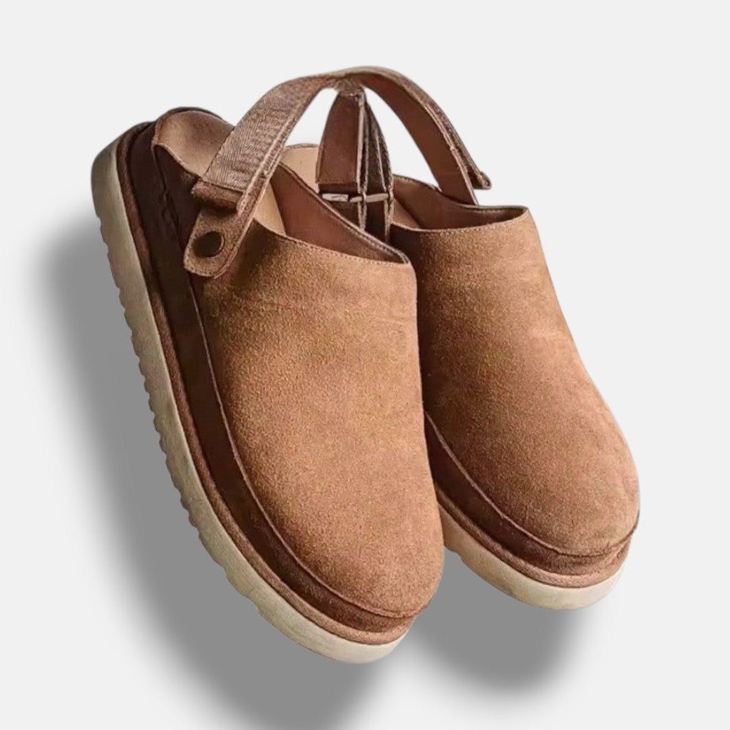 Ancienne Monde | Men's leather slippers - Premium comfort velvet