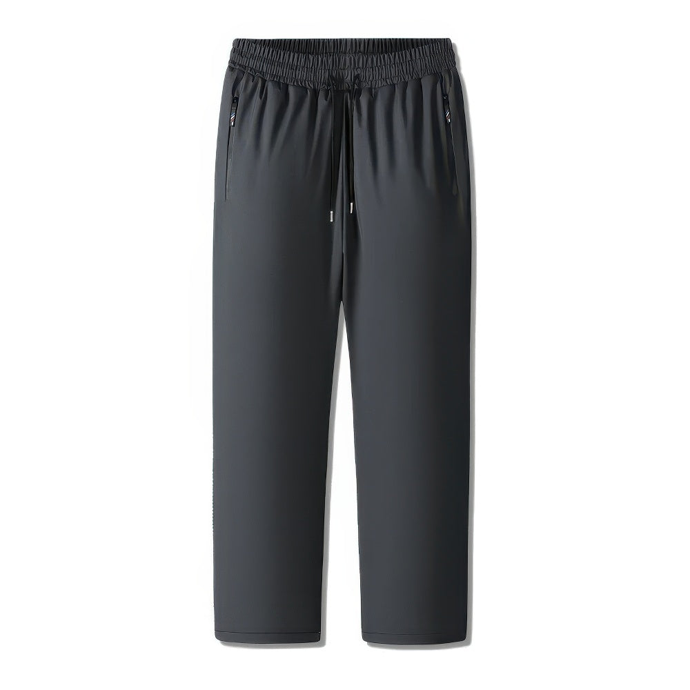 Eloura-Moda | Windproof, warm, fleece-lined men's sweatpants