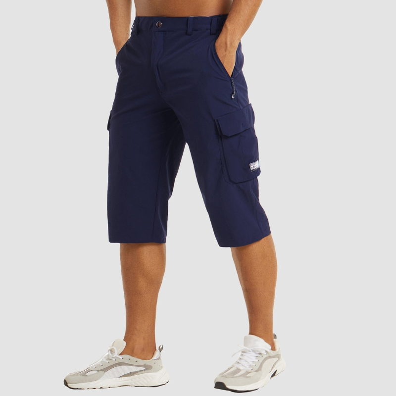 Versatile Quick-Drying Cargo Shorts for Men | Functional
