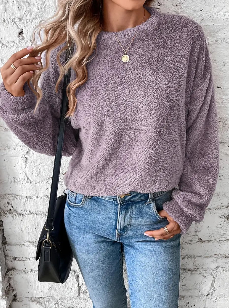 Teddy sweatshirt for women