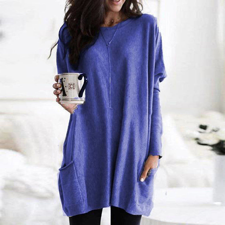 Women's Winter Long Tunic | With Pockets