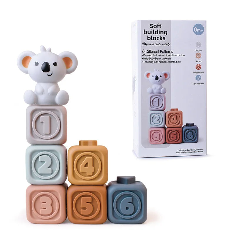 SensoryStack - Stacking toy for teething - TrendAura