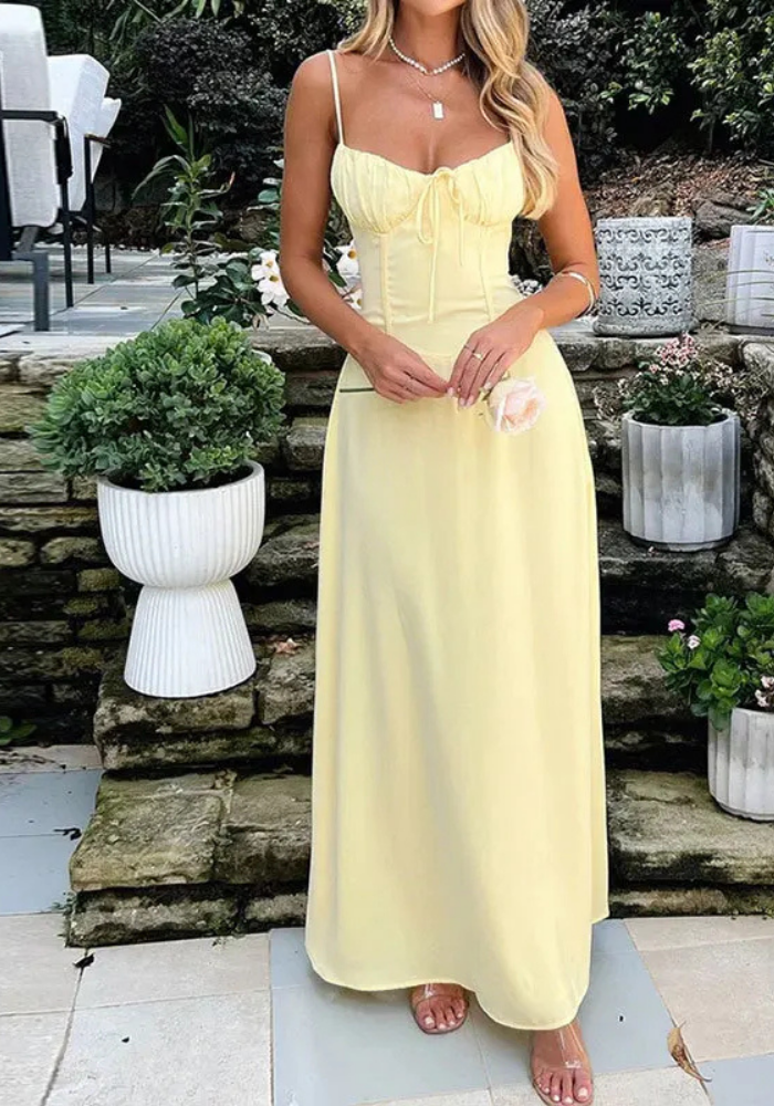 Women's Summer Strappy Dress | Midi