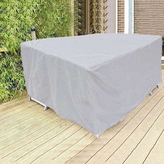 Waterproof cover for garden furniture Black polyester