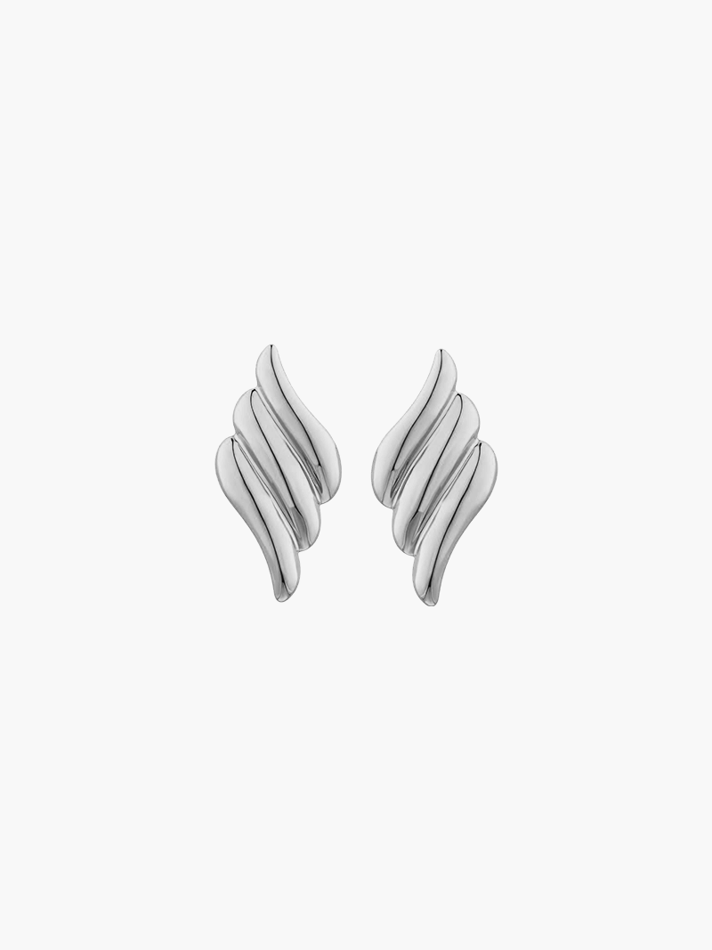 Eve | Luxurious 14K ene Angel Wing Earrings for Women