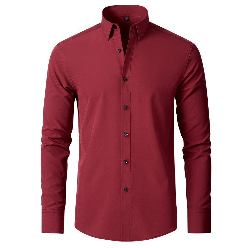 Anti-Wrinkle Stretch Shirt with Elegant Fit