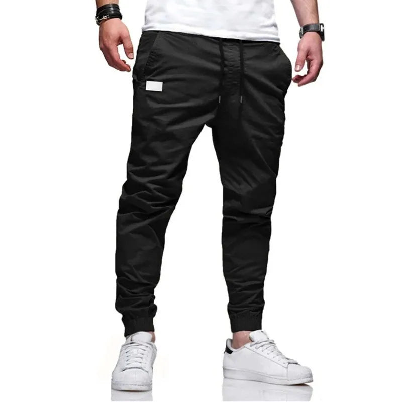 Comfortable men's sports pants with 4 pockets