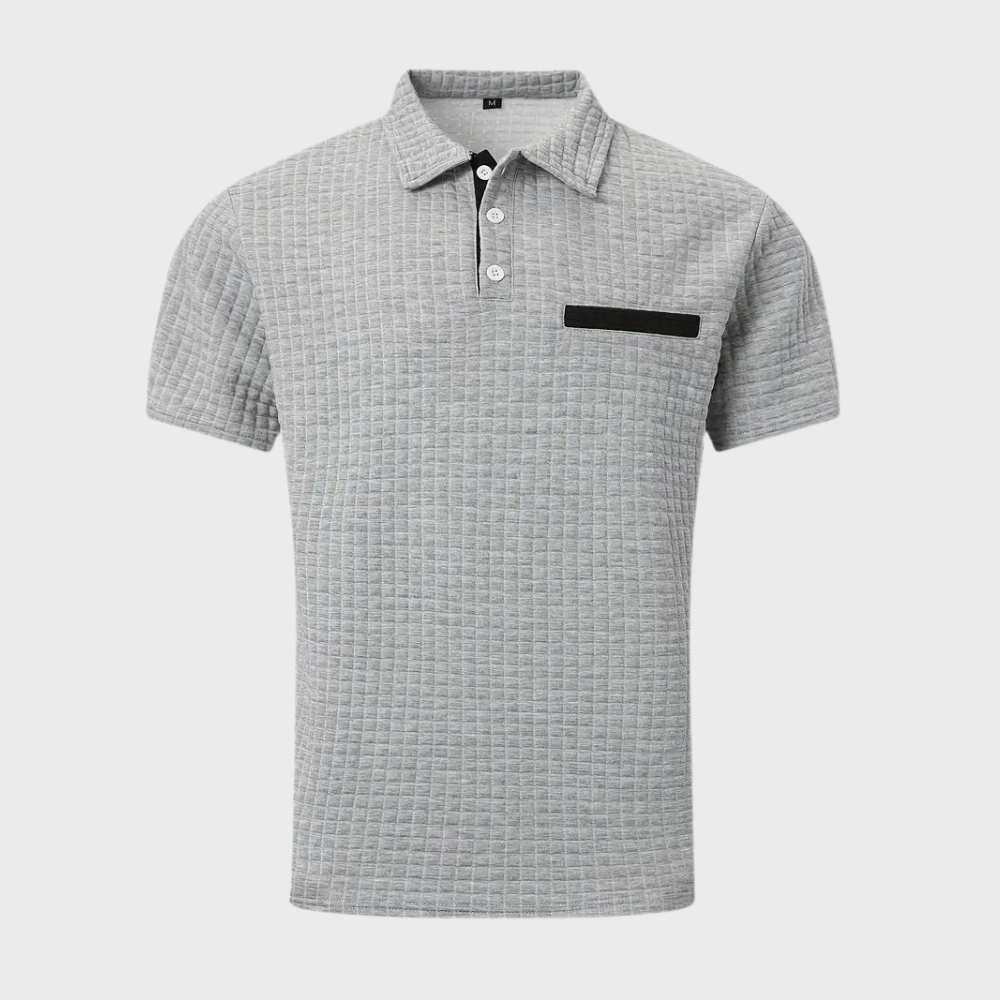 Slim fit polo for men - elegant and comfortable cut