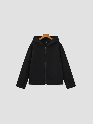 Women's cardigan with hood