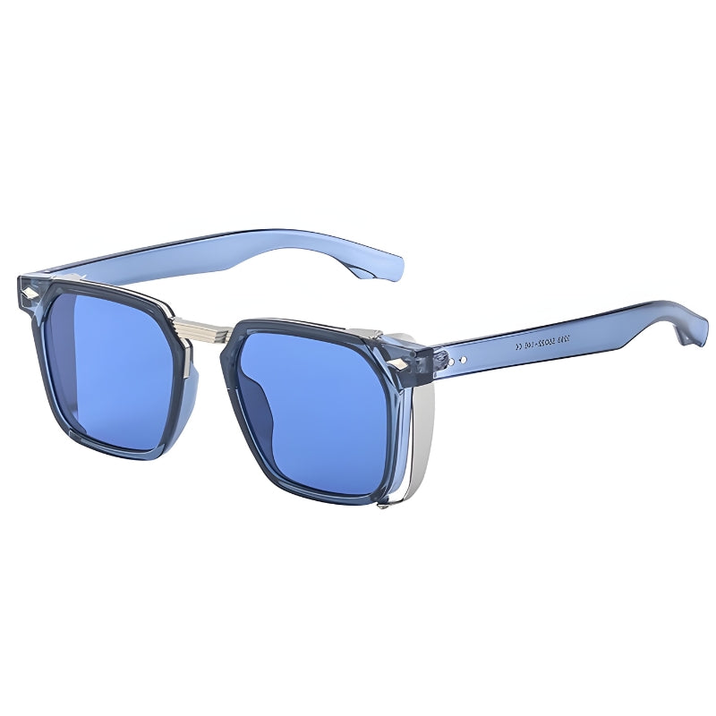 Geometric sunglasses with UV400 protection