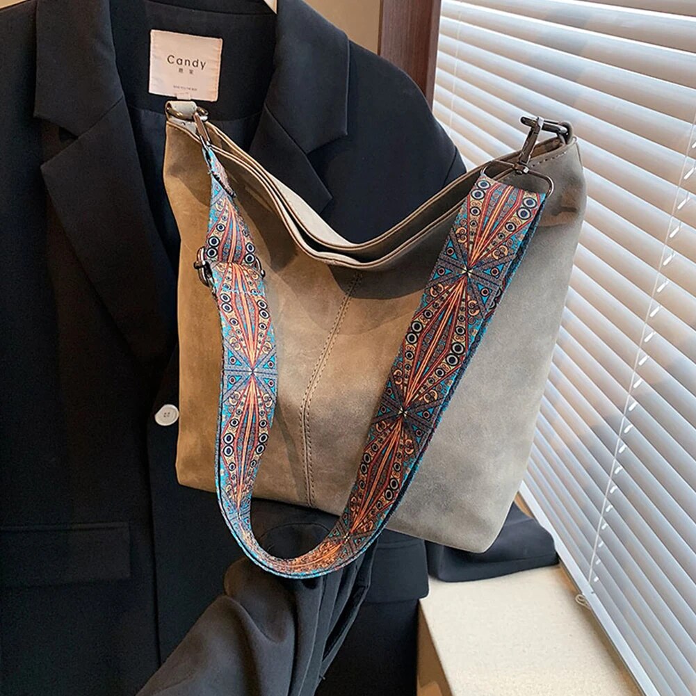 Anna | Stylish Vegan Leather Bag with Decorative Strap