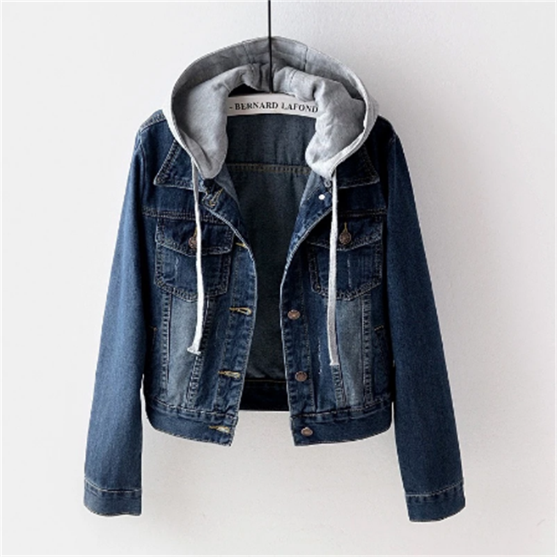 Anneke denim jacket for women | Casual everyday look | Removable hood