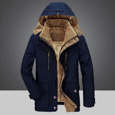 Demian | Men's Winter Jacket With Hood — Comfort & Protection Against The Cold