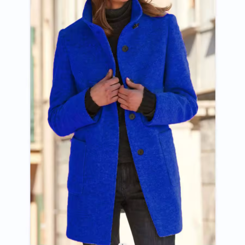 Aya | Mid-Length Coat for Women — Elegance & Daily Warmth