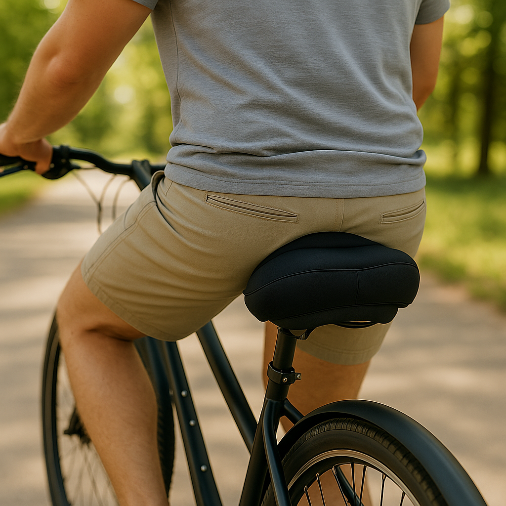 Gel bike cushion cover - TrendAura