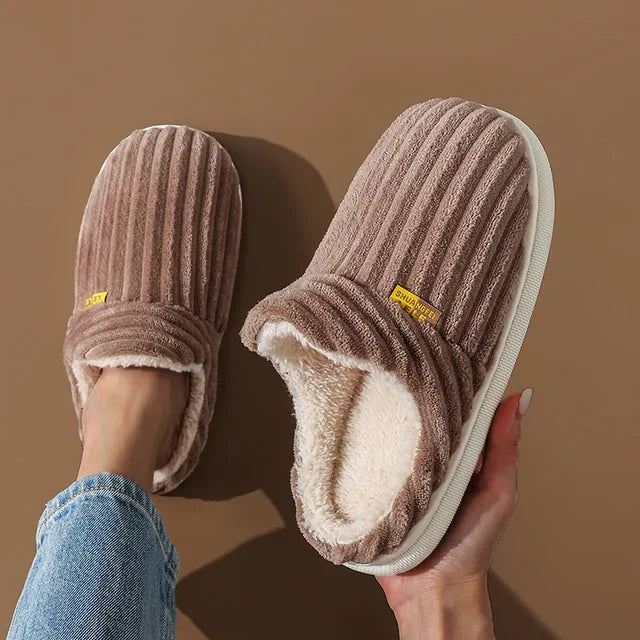Humtto Women's Plush Warm Slippers–Comfy Indoor Winter Footwear