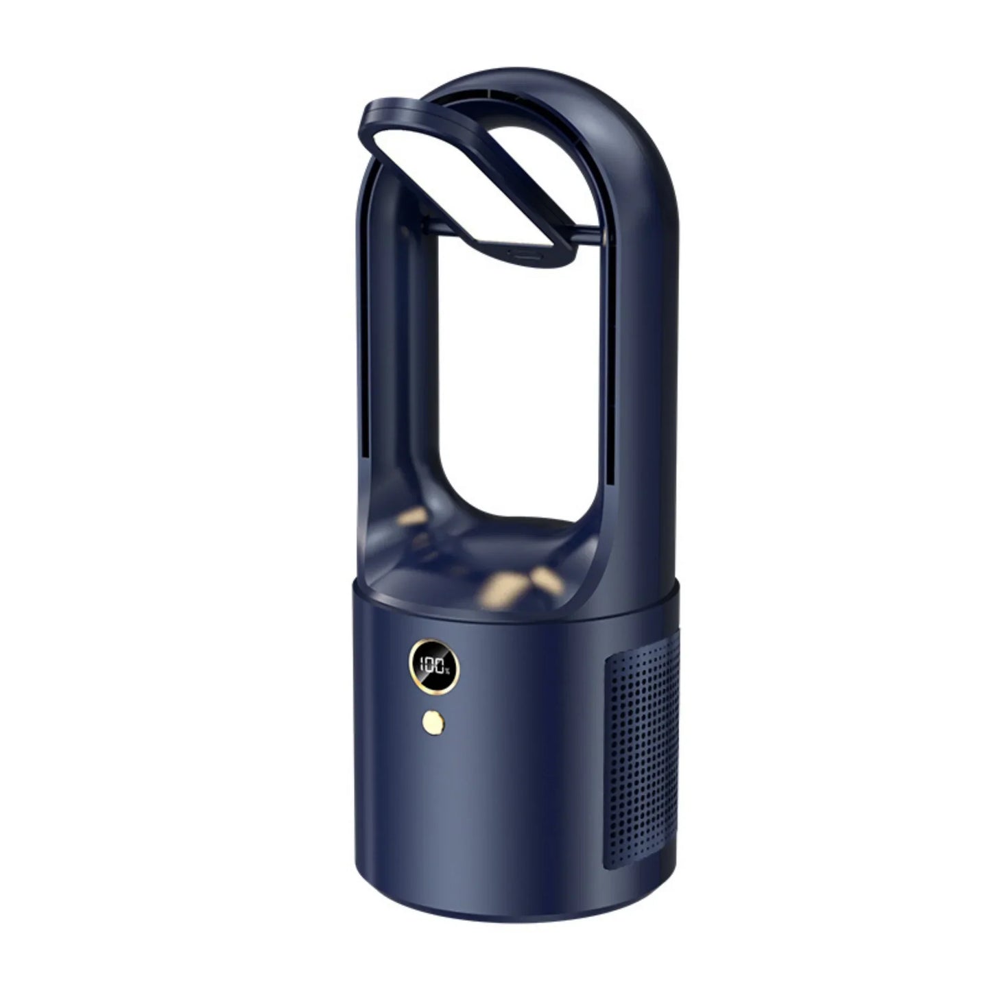 Bladeless Table Fan with LED & USB - Quiet, Safe & Wireless - TrendAura