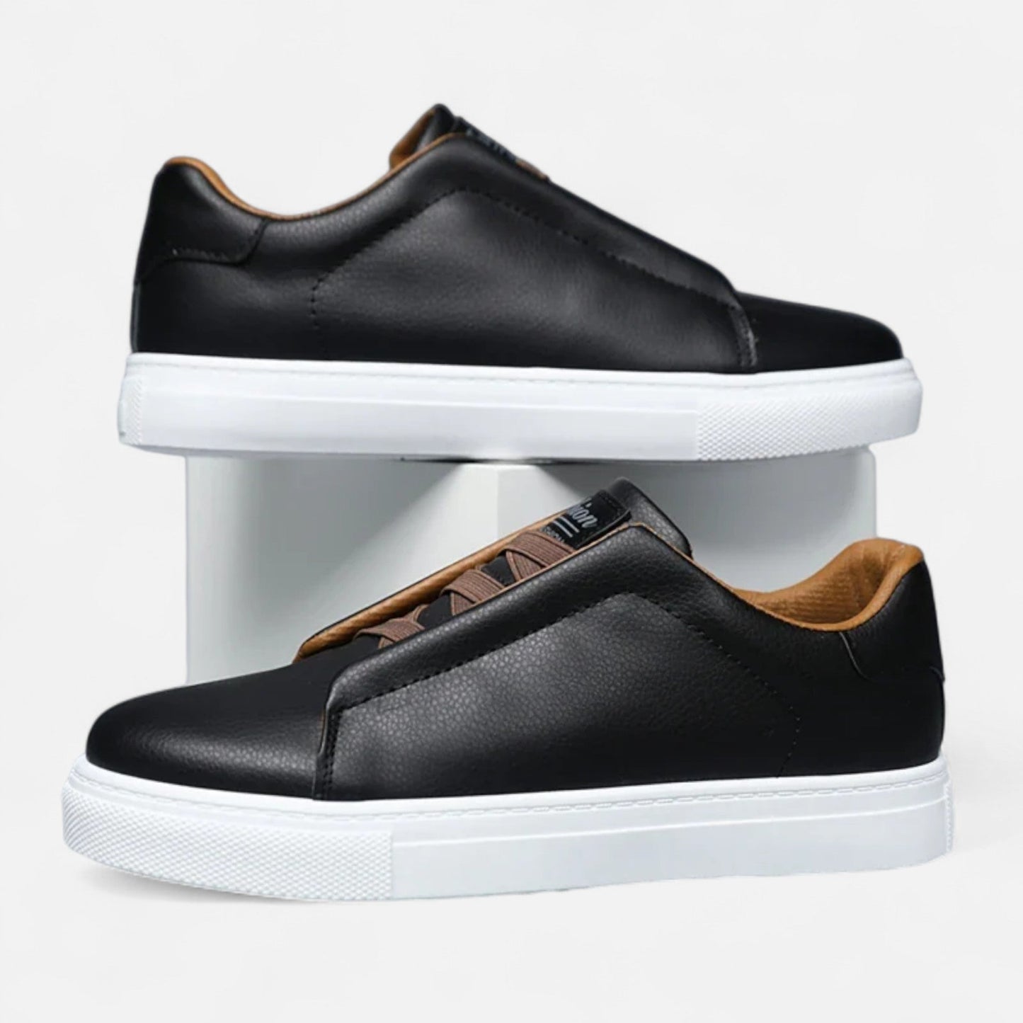 Ancienne Monde | Premium Leather Slip-On Men's Sneakers