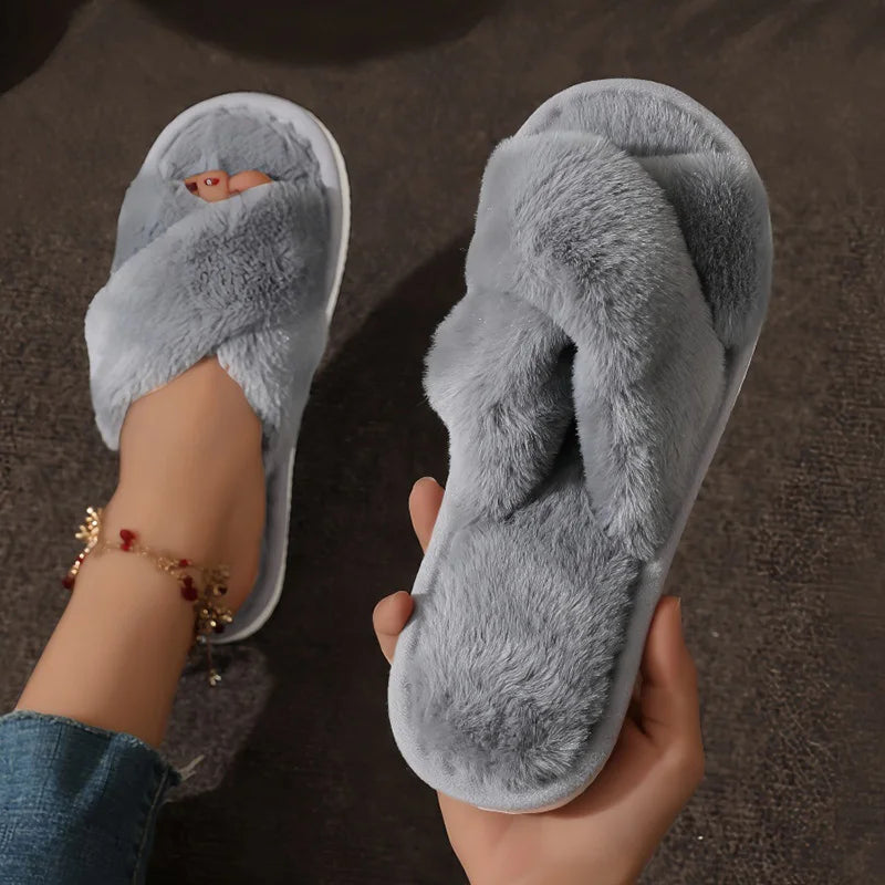 Women’s Flat Slippers | Winter