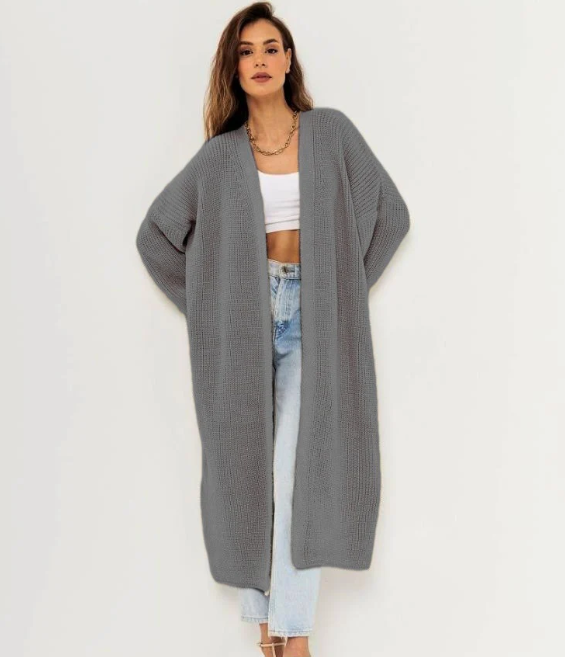 Women’s Longline Knit Cardigan | Oversized