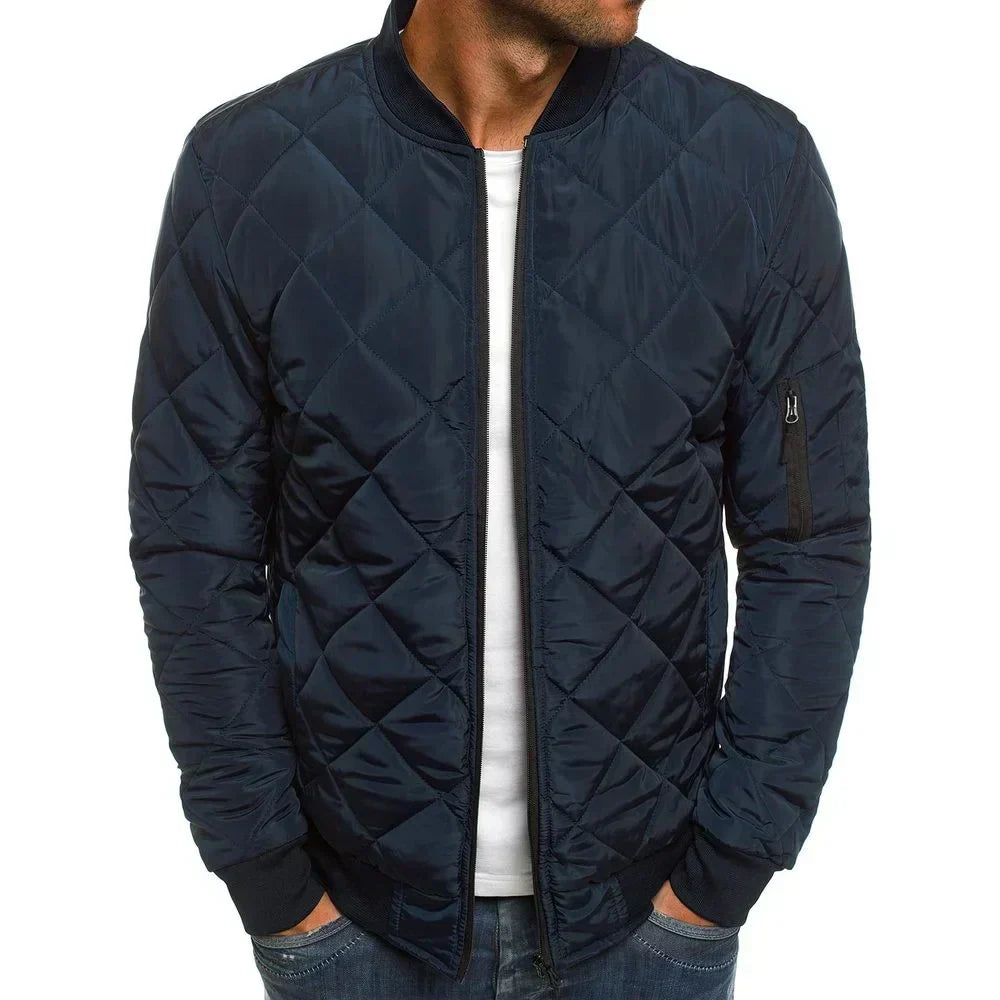 TrendAura | Quilted cotton jacket