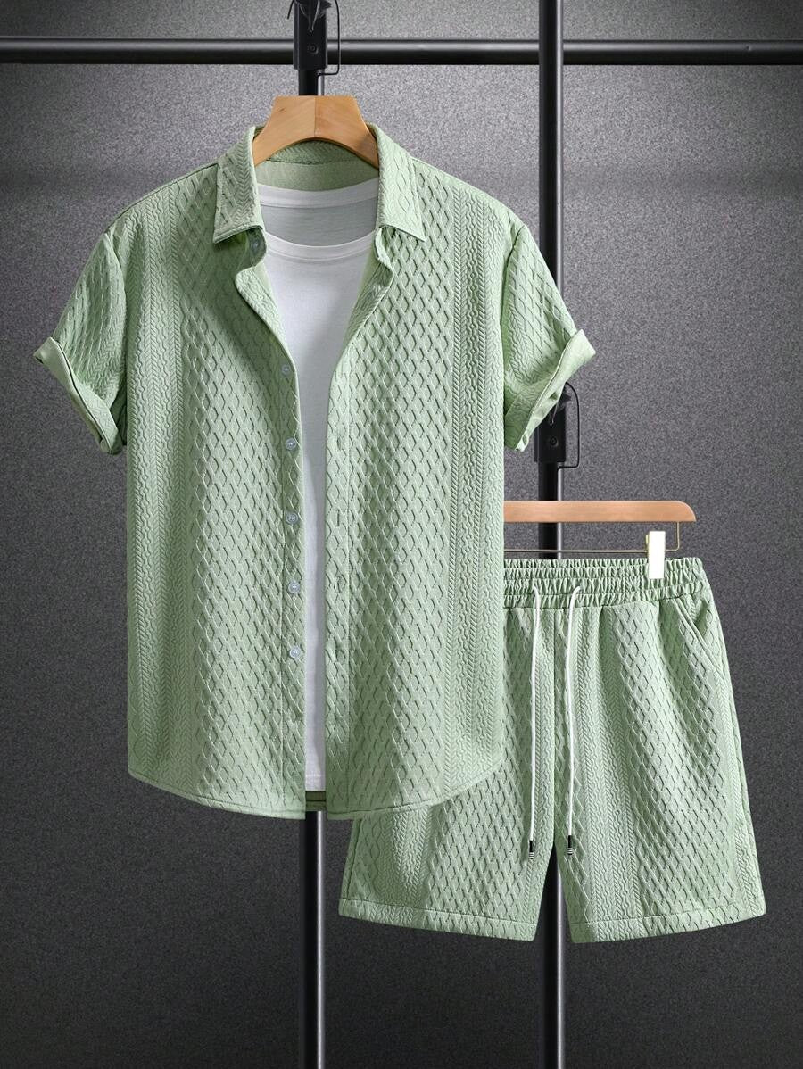 Summer Men's Two-Piece Set