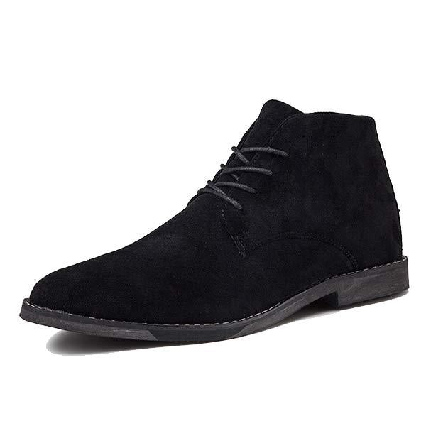 Stylish men's lace-up ankle boots