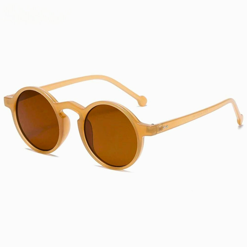 Unisex round sunglasses for the summer