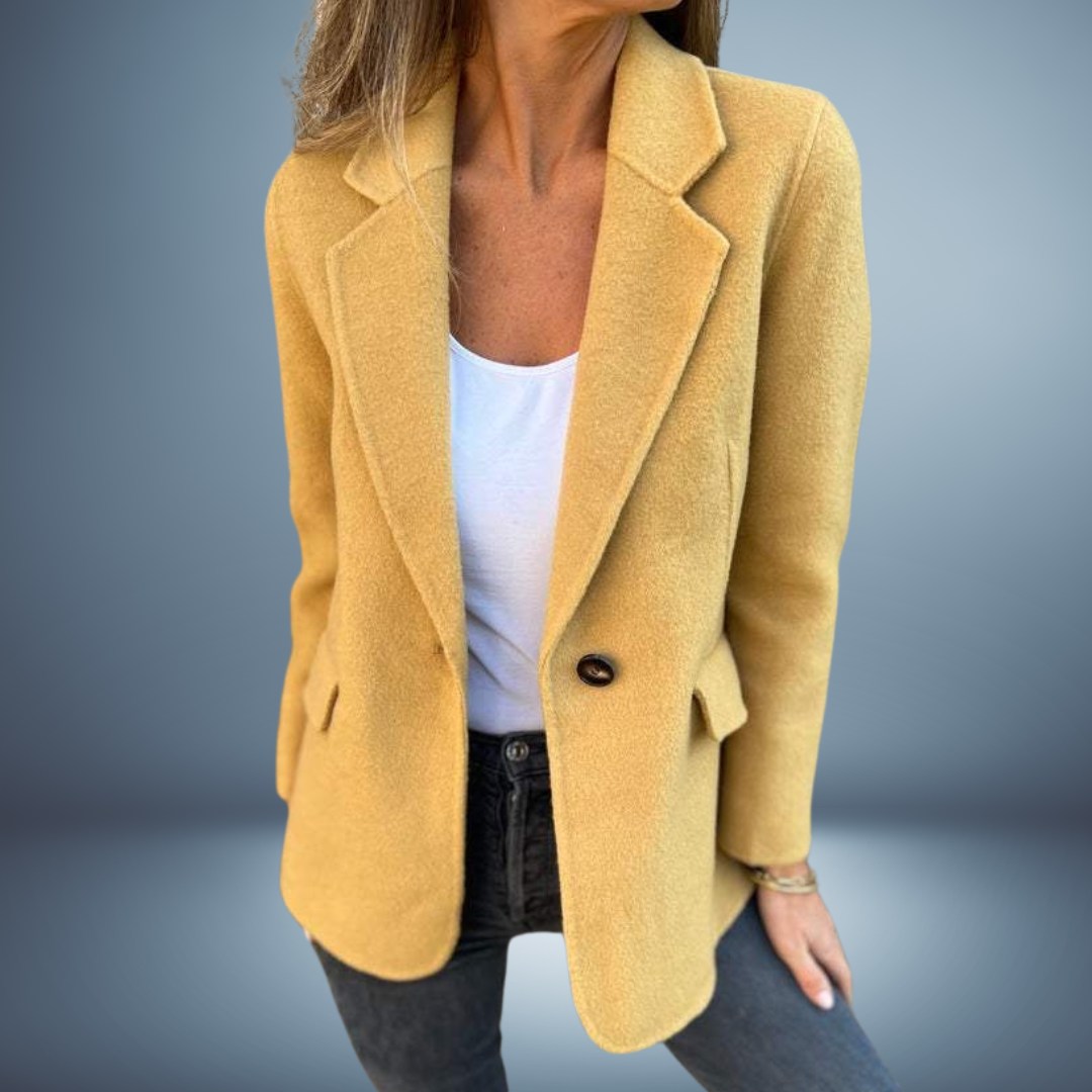 Women's long blazer with buttons | Tailored