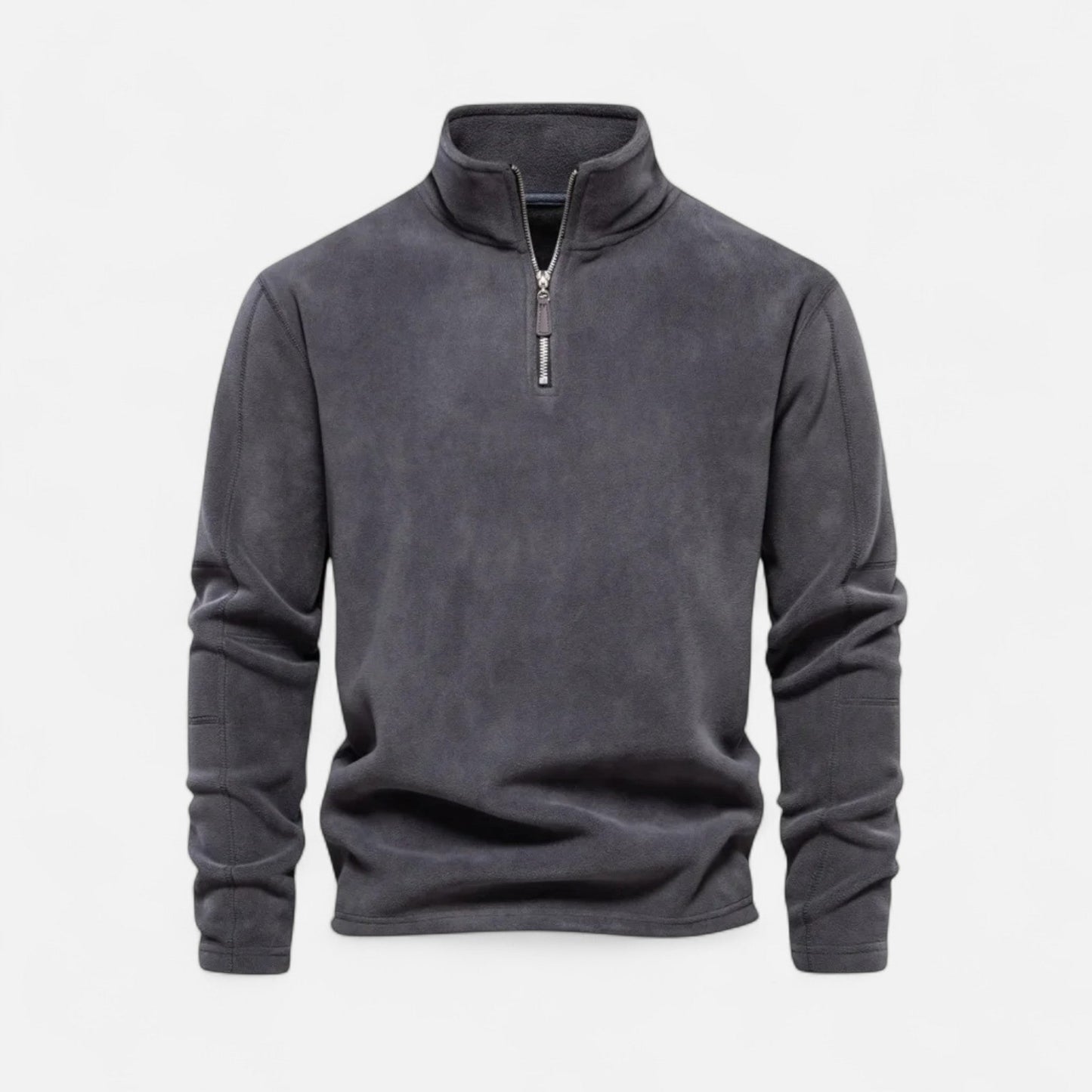 Ancient World | Men's Premium Half-Zip High Collar Fleece Sweater