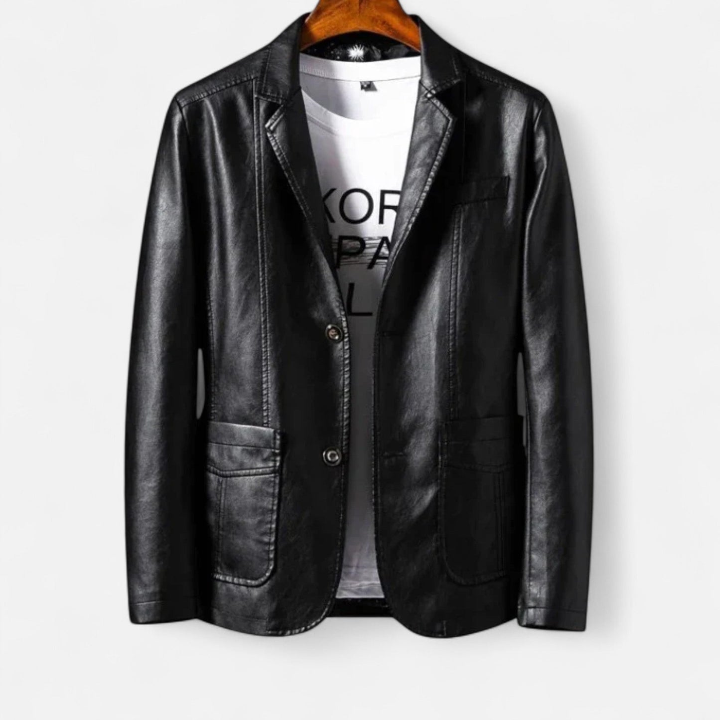 Ancient World | Men's Heritage Jacket in Handmade Vegan Leather