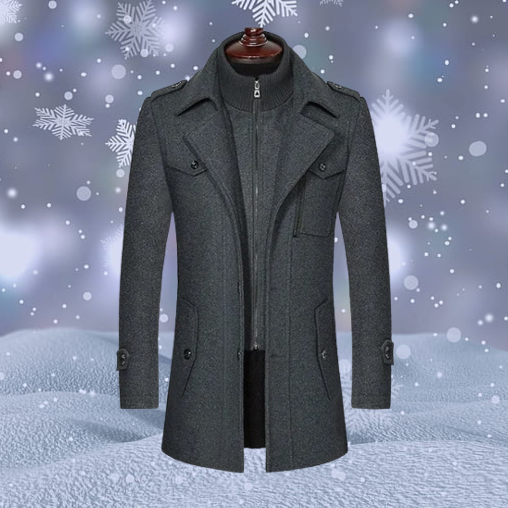 Eamon - Luxurious winter coats in cashmere wool for men