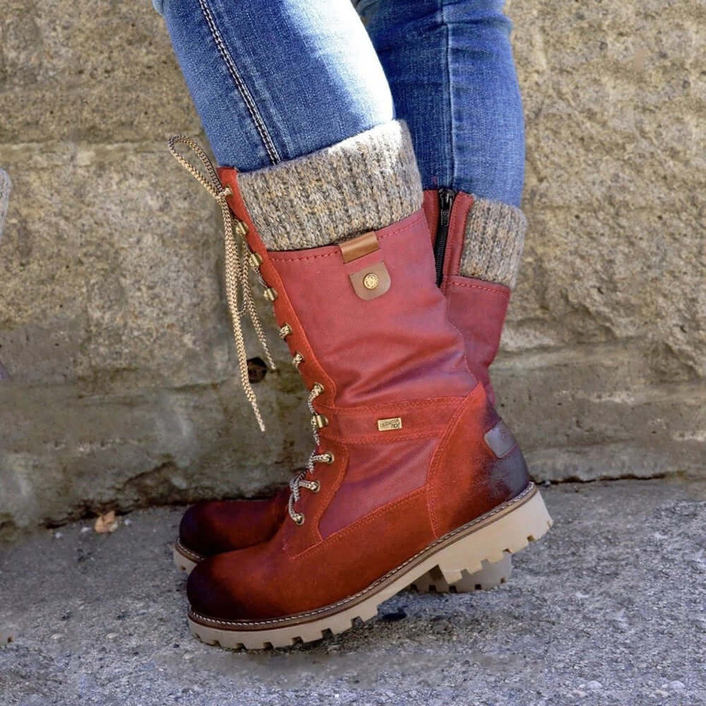 Waterproof and non-slip winter boots for women