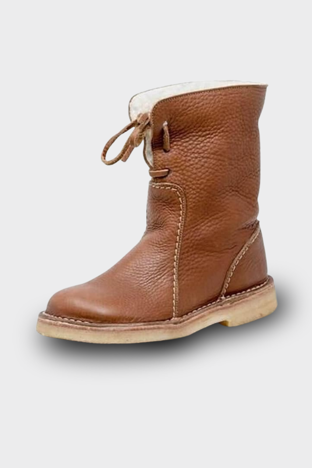 Women’s Waterproof Leather Winter Boots