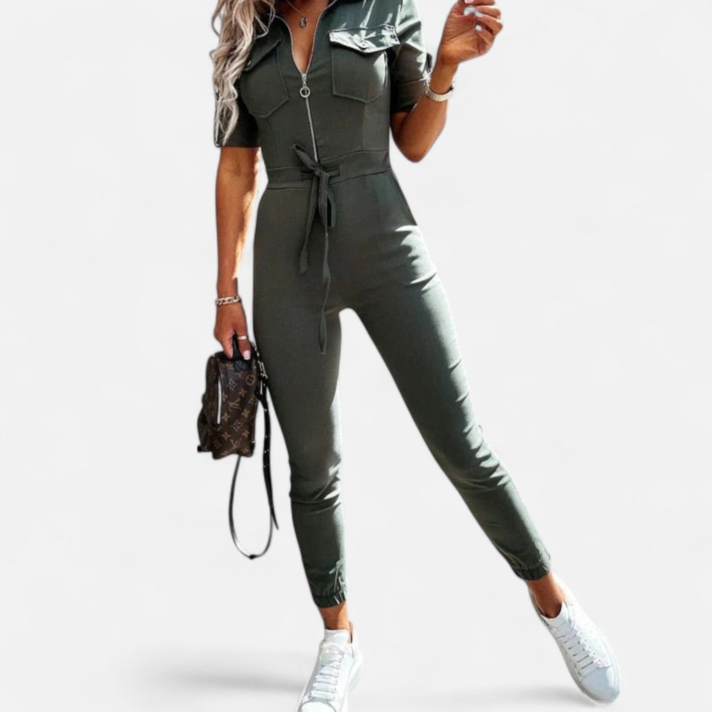 Ancient World | Linen Combi-Estate Set for Women