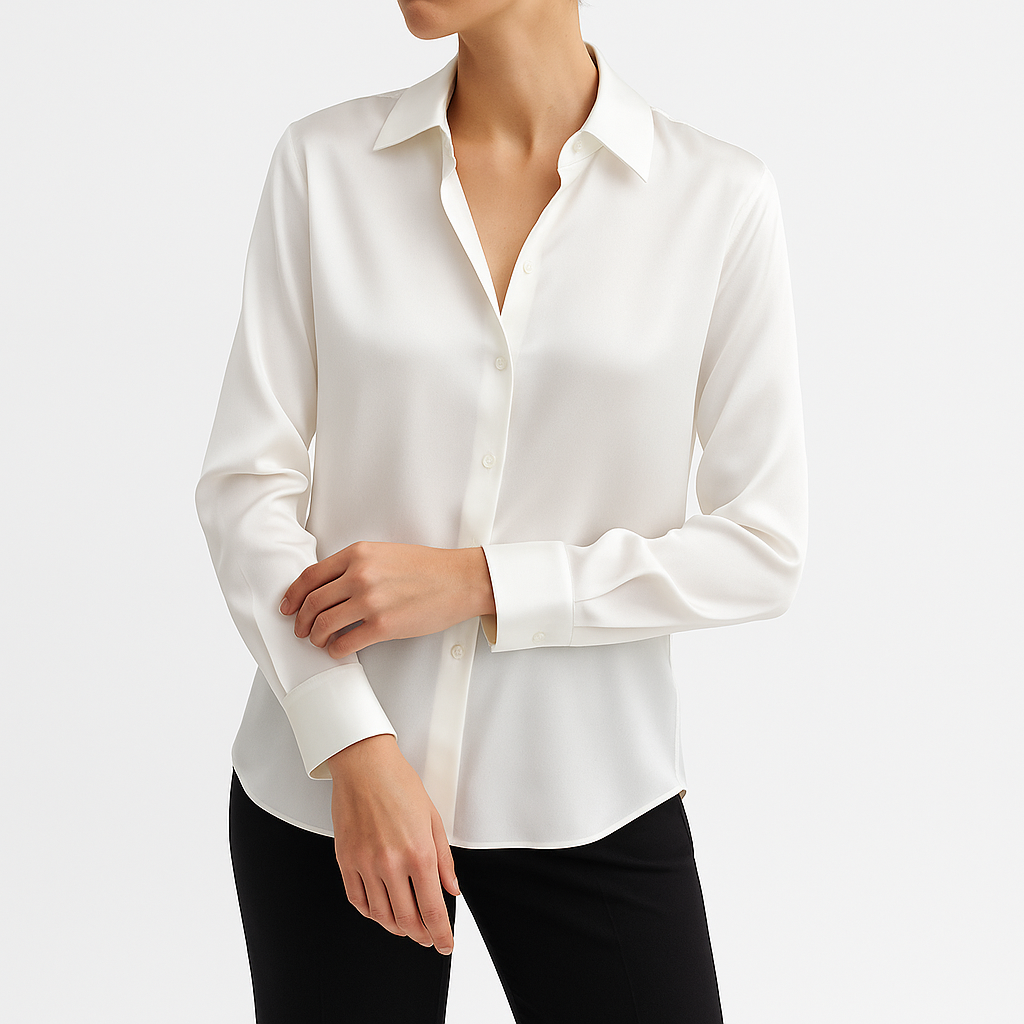Women's Elegant Fluid-Fit Blouse
