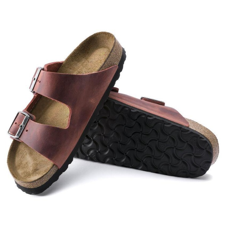 TrendAura | Premium Leather Slip-On Sandals
