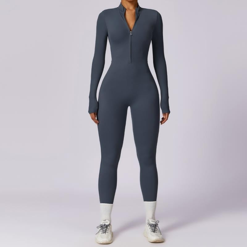 Seamless sport jumpsuit for women with style and comfort
