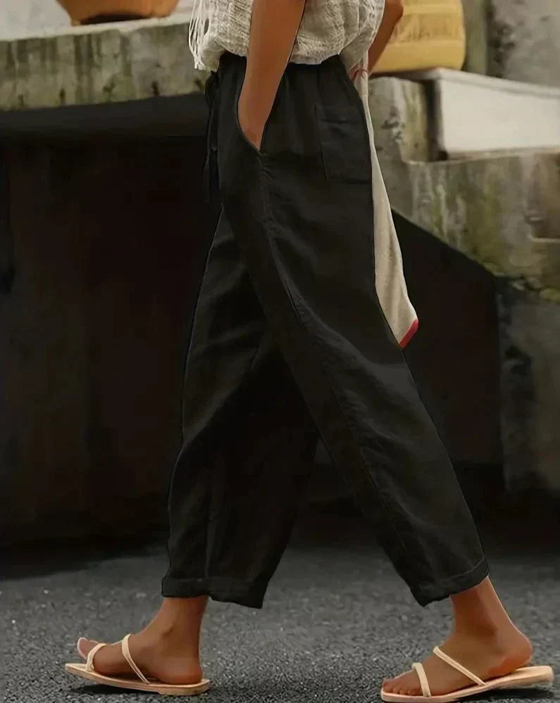 SANCHA | Breathable cotton pants for everyday comfort